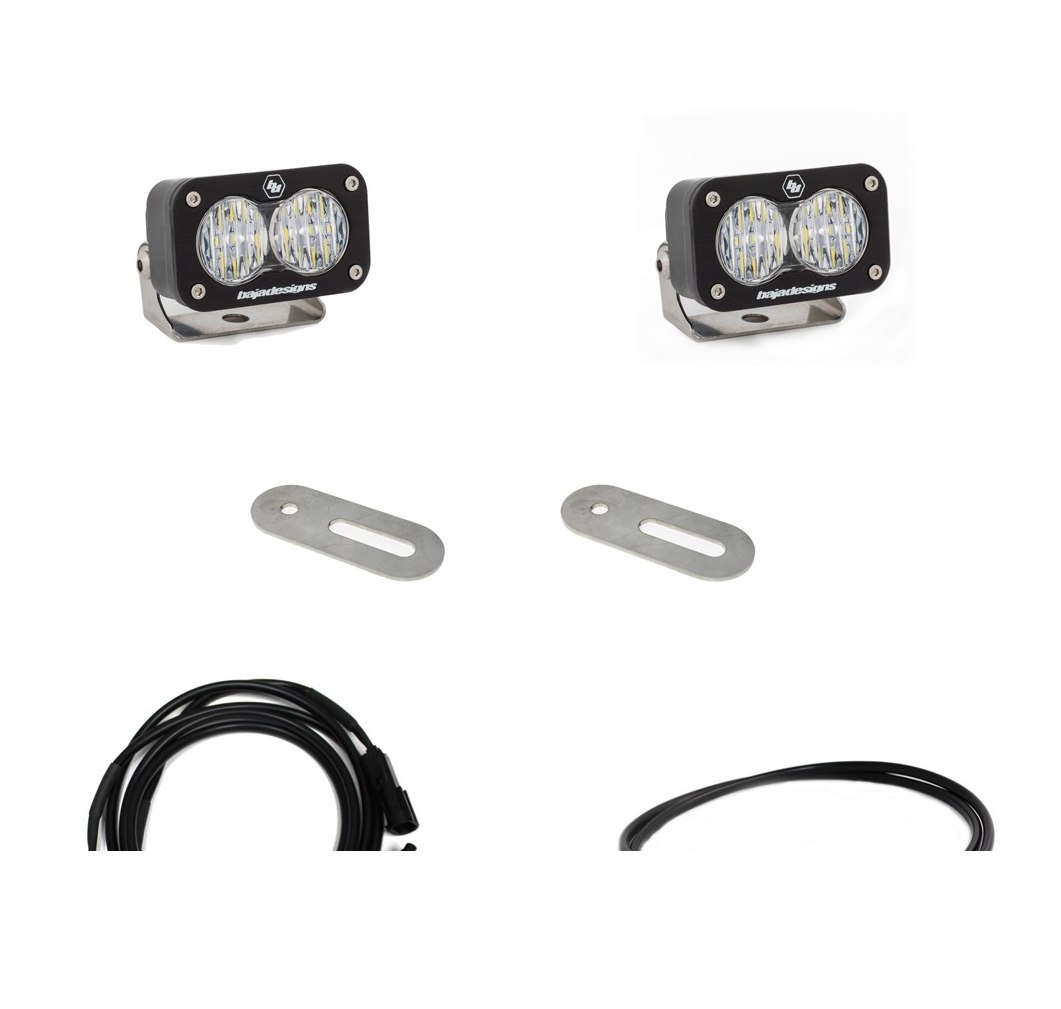 Ford Super Duty 17-On LED Light Kit Reverse Kit w/Upfitter Baja Designs