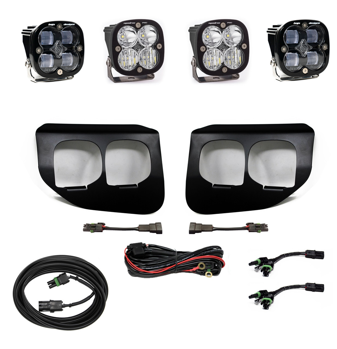 Ford Super Duty (20-22) Fog Lights Dual FPK SAE/Pro DC Baja Designs