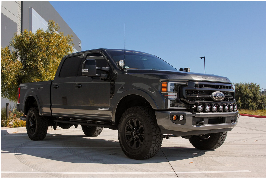 Ford Super Duty (20-22) Fog Lights FPK Amber SAE/Pro DC Baja Designs w/Upfitter Baja Designs