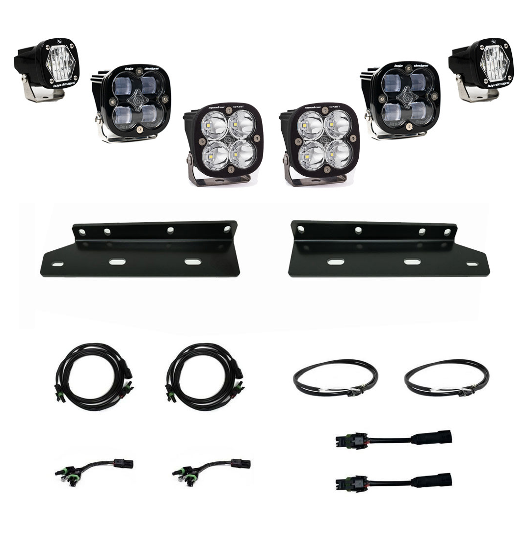 Aftermarket Fog Pocket SAE Kit Fits 21-On Ford Raptor Baja Designs