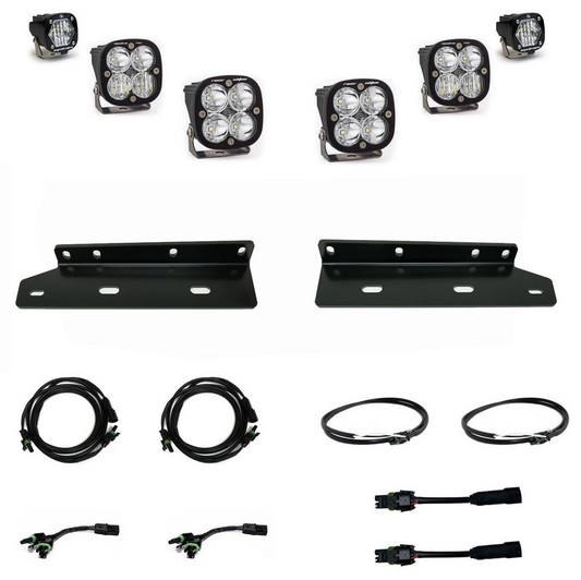 Aftermarket Fog Pocket Unlimited Kit Fits 21-On Ford Raptor Baja Designs