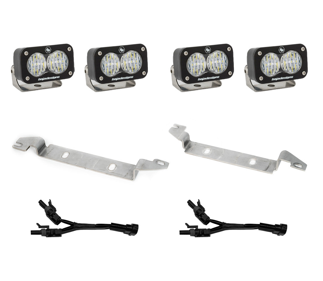 2022 Toyota Tundra S2 Sport OEM Fog Light Replacement Kit Baja Designs