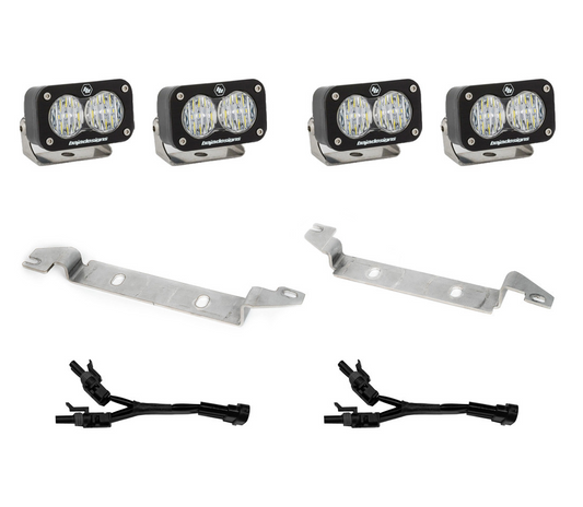 2022 Toyota Tundra S2 Sport OEM Fog Light Replacement Kit Baja Designs