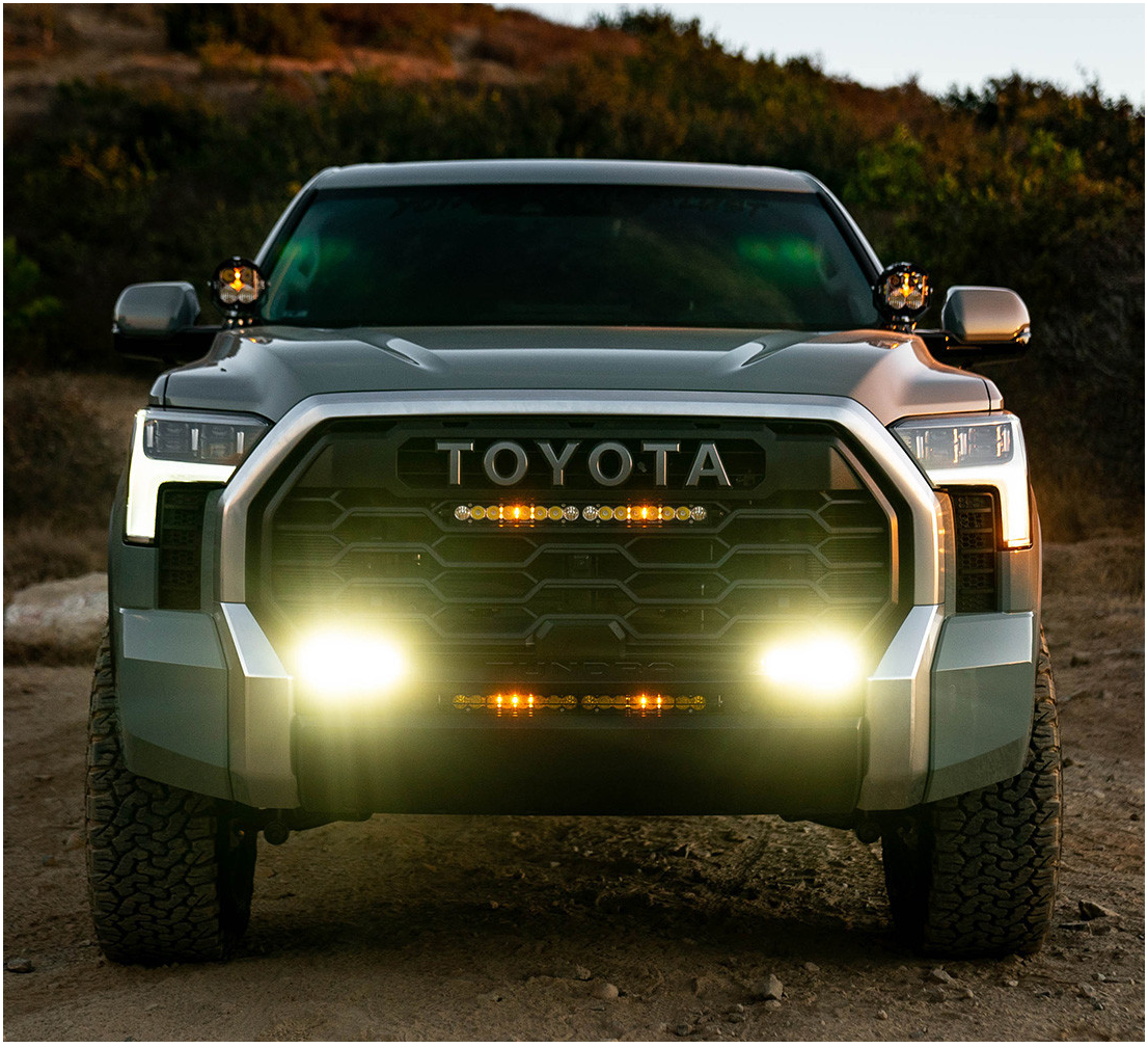 2022 Toyota Tundra S2 Sport OEM Fog Light Replacement Kit Baja Designs