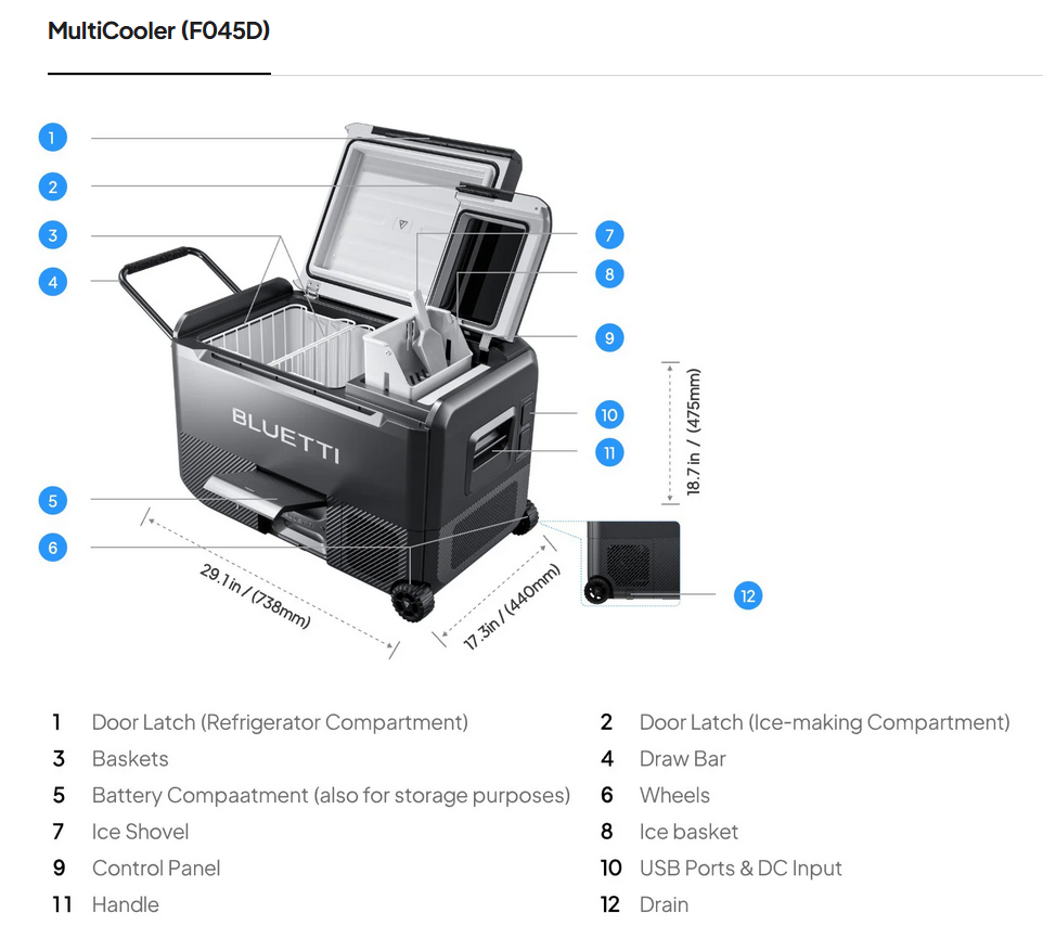 MultiCooler+AC180T | Portable Fridge